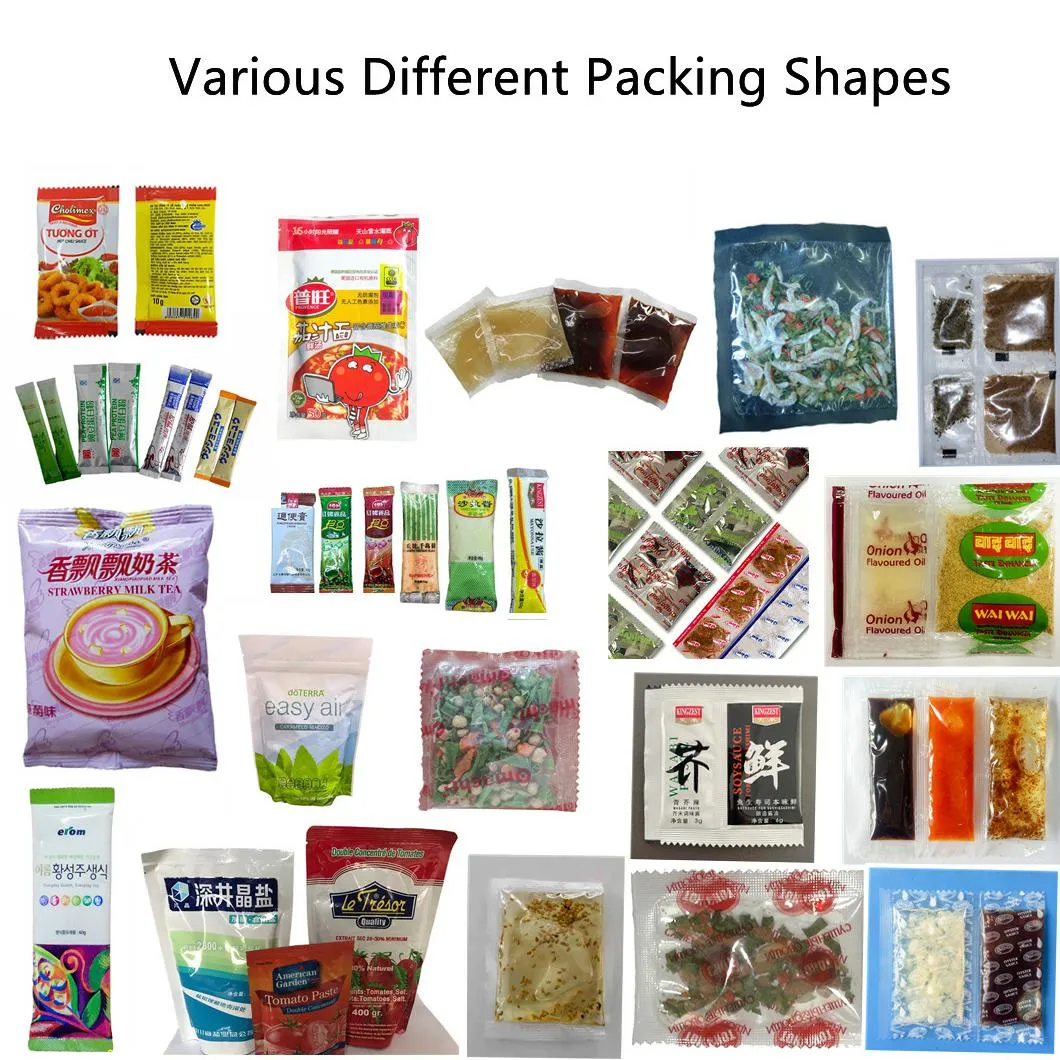 Food Sauce Liquid Mini Plastic Bag Sealing Machine Vacuum Packers