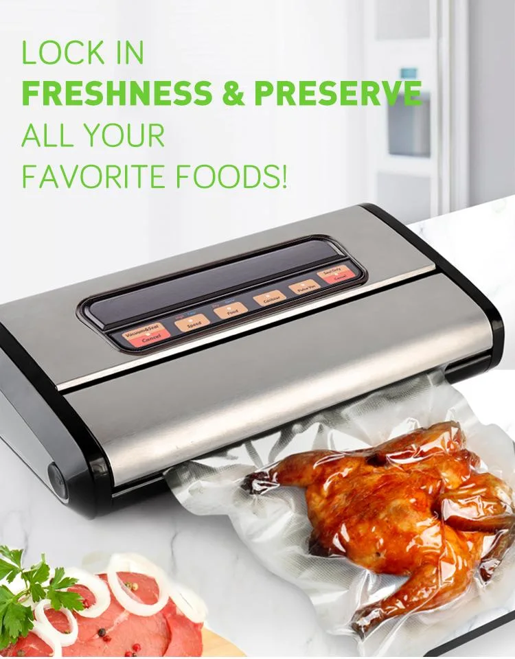 Best Commercial CE Domestic Machine Household Vacuum Sealer Packaging Machine Sous Vide Vacuum Packing Handheld Vacuum Sealer Price Vacuum Packaging