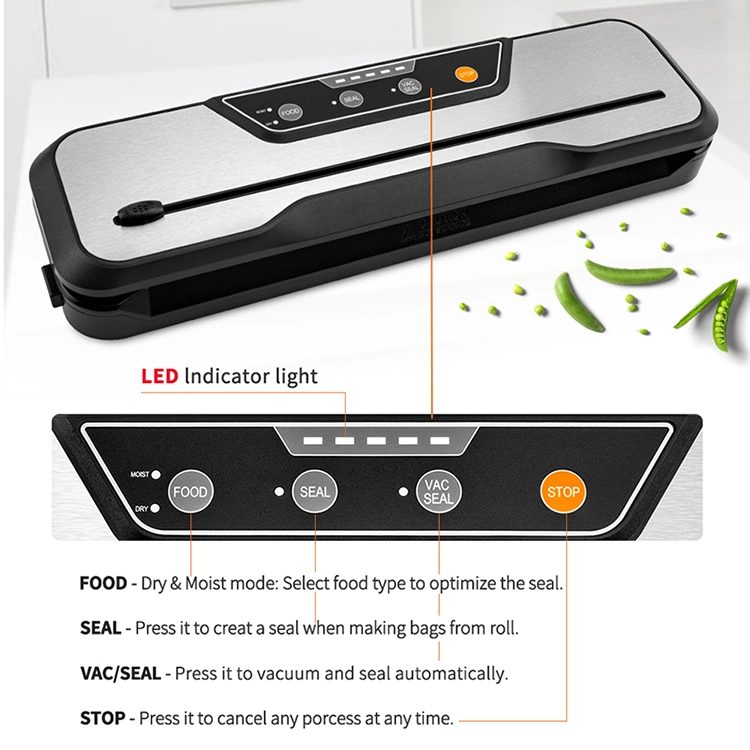 Household Vacuum Sealer Machine for Food Saver and Sous Vide Cooking