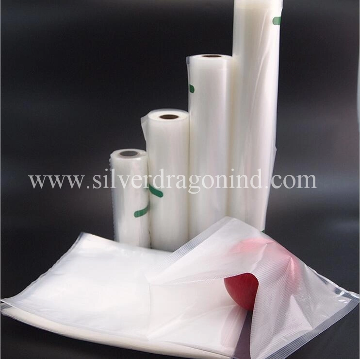 Custom PE Food Saver Vacuum Sealer Bags Rolls